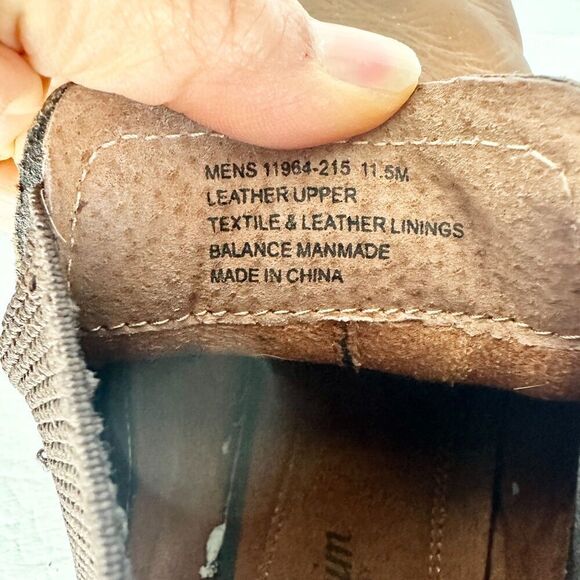 Florsheim Chalet Plain Toe Gore Chelsea Boot Size 11.5 Brown Leather - Picture 8 of 8